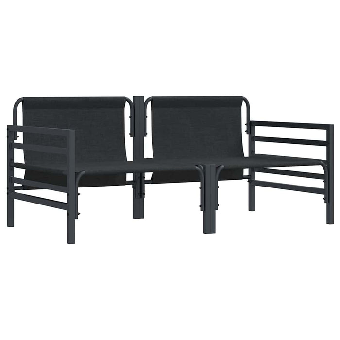 Seturi de mobilier de exterior cu pernă cu pernă 2 pcs Antracit - WALTI WALTI