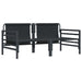 Seturi de mobilier de exterior cu pernă cu pernă 2 pcs Antracit - WALTI WALTI