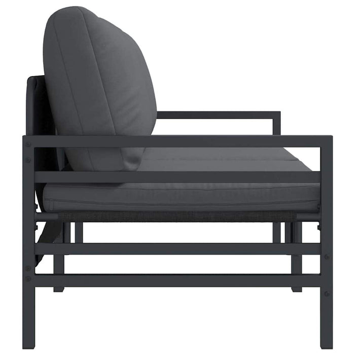 Seturi de mobilier de exterior cu pernă cu pernă 2 pcs Antracit - WALTI WALTI