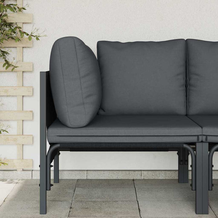 Seturi de mobilier de exterior cu pernă cu pernă Antracit - WALTI WALTI