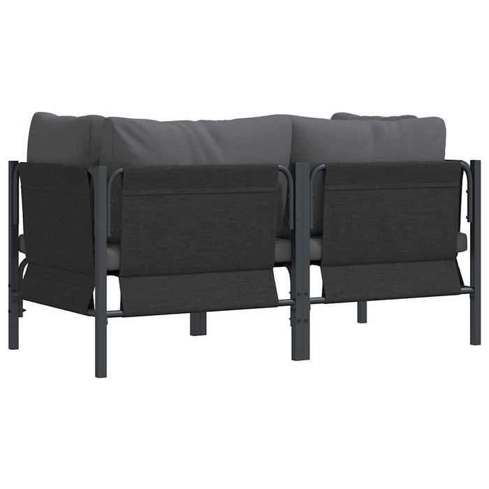 Seturi de mobilier de exterior cu pernă cu pernă 2 pcs Antracit - WALTI WALTI