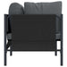 Seturi de mobilier de exterior cu pernă cu pernă 2 pcs Antracit - WALTI WALTI