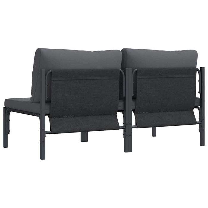 Seturi de mobilier de exterior cu pernă cu pernă 2 pcs Antracit - WALTI WALTI