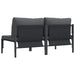 Seturi de mobilier de exterior cu pernă cu pernă 2 pcs Antracit - WALTI WALTI