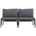 Seturi de mobilier de exterior cu pernă cu pernă 2 pcs Antracit - WALTI WALTI