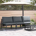 Seturi de mobilier de exterior cu pernă cu pernă 3 pcs Antracit - WALTI WALTI