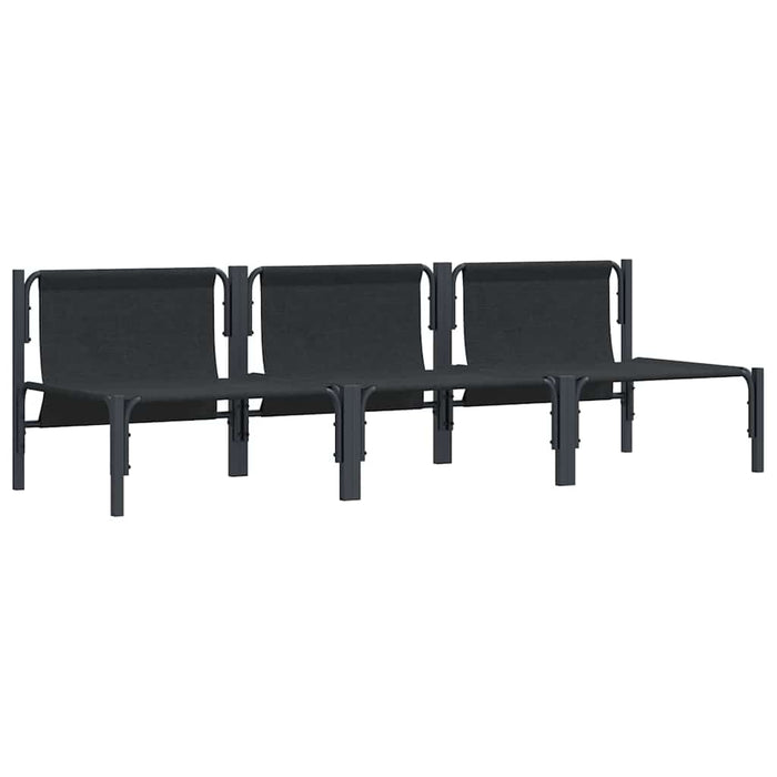 Seturi de mobilier de exterior cu pernă cu pernă 3 pcs Antracit - WALTI WALTI