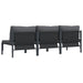 Seturi de mobilier de exterior cu pernă cu pernă 3 pcs Antracit - WALTI WALTI