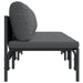 Seturi de mobilier de exterior cu pernă cu pernă 3 pcs Antracit - WALTI WALTI