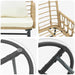 Set de masă pentru grădină 3 pcs Negru, Antracit - WALTI WALTI