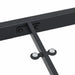 Masă de Grădină Negru 200 x 80 x 73 cm Metal - WALTI WALTI