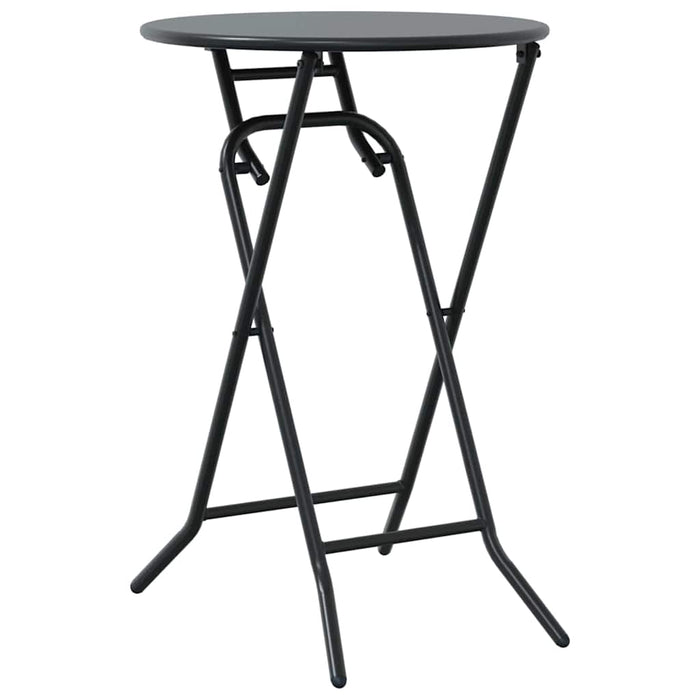 Set Bistro de Grădină 3 pcs Antracit Oțel - WALTI WALTI