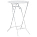 Set Bistro de Grădină 3 pcs Alb Oțel - WALTI WALTI