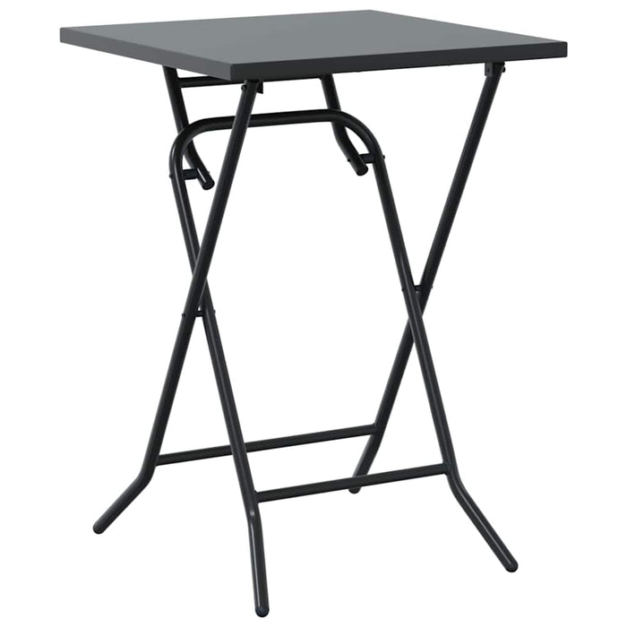 Set Bistro de Grădină 3 pcs Antracit Oțel - WALTI WALTI