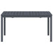 Masă de patio Antracit 180 x 80 x 74 cm - WALTI WALTI