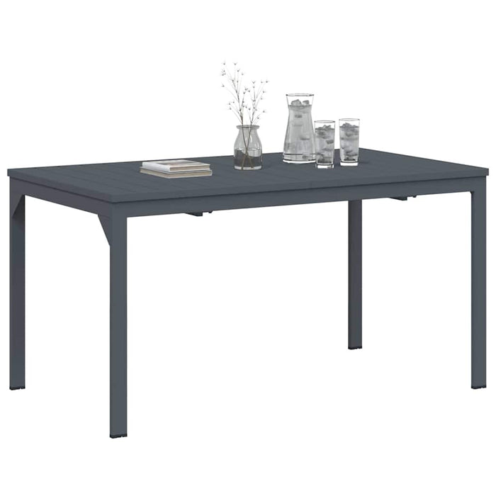 Masă de patio Antracit 180 x 80 x 74 cm - WALTI WALTI