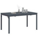 Masă de patio Antracit 180 x 80 x 74 cm - WALTI WALTI