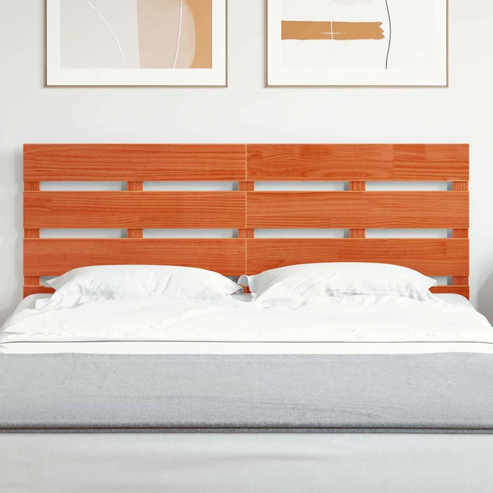 Tăblie cap Maroniu cerat 160,5 x 3 x 80 cm Lemn de pin masiv - WALTI WALTI