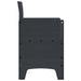 Scaun pentru Grădină 2 pcs Antracit Dimensiune: 53 x 49 x 85 cm - WALTI WALTI