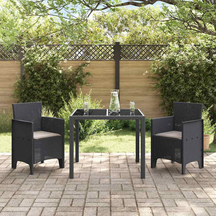 Scaun pentru Grădină 2 pcs Antracit Dimensiune: 53 x 49 x 85 cm - WALTI WALTI