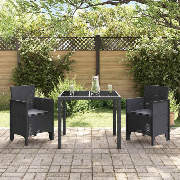 Scaun pentru Grădină 2 pcs Antracit Dimensiune: 53 x 49 x 85 cm - WALTI WALTI