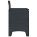 Scaun pentru Grădină 2 pcs Antracit Dimensiune: 53 x 49 x 85 cm - WALTI WALTI