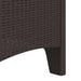 Scaun pentru Grădină 2 pcs Maro Dimensiune: 53 x 49 x 85 cm PP - WALTI WALTI
