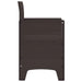 Scaun pentru Grădină 2 pcs Maro Dimensiune: 53 x 49 x 85 cm PP - WALTI WALTI