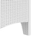 Scaun pentru Grădină 2 pcs Alb Dimensiune: 53 x 49 x 85 cm PP - WALTI WALTI