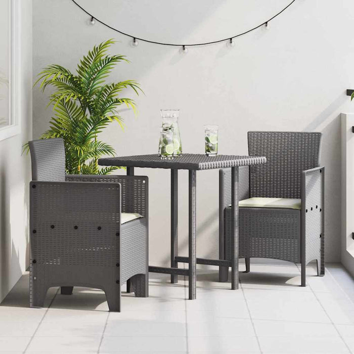 Scaun pentru Grădină 2 pcs Gri deschis - WALTI WALTI
