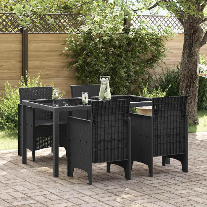 Scaun pentru Grădină 4 pcs Antracit Dimensiune: 53 x 49 x 85 cm - WALTI WALTI