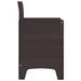 Scaun pentru Grădină 4 pcs Maro Dimensiune: 53 x 49 x 85 cm PP - WALTI WALTI