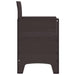 Scaun pentru Grădină 4 pcs Maro Dimensiune: 53 x 49 x 85 cm PP - WALTI WALTI
