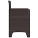 Scaun pentru Grădină 4 pcs Maro Dimensiune: 53 x 49 x 85 cm PP - WALTI WALTI
