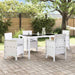 Scaun pentru Grădină 4 pcs Alb Dimensiune: 53 x 49 x 85 cm PP - WALTI WALTI