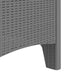 Scaun pentru Grădină 4 pcs Gri deschis - WALTI WALTI