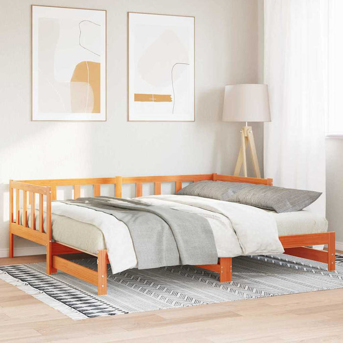 Pat de zi extensibil Maroniu cerat 193.5 x 184 x 66 cm - WALTI WALTI