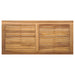 Set de canapele pentru grădină 5 pcs natural Lemn masiv de tec - WALTI WALTI