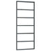 Ușă glisantă cu set de feronerie neagră 76x205 cm Sticlă ESG - WALTI WALTI