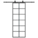 Ușă glisantă cu set de feronerie neagră 76x205 cm Sticlă ESG - WALTI WALTI