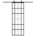 Ușă glisantă cu set de feronerie neagră 76x205 cm Sticlă ESG - WALTI WALTI