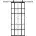 Ușă glisantă cu set de feronerie neagră 90x205 cm Sticlă ESG - WALTI WALTI