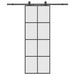 Ușă glisantă cu set de feronerie neagră 76x205 cm Sticlă ESG - WALTI WALTI