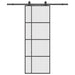 Ușă glisantă cu set de feronerie neagră 76x205 cm Sticlă ESG - WALTI WALTI