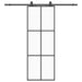 Ușă glisantă cu set de feronerie neagră 76x205 cm Sticlă ESG - WALTI WALTI