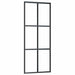 Ușă glisantă cu set de feronerie neagră 76x205 cm Sticlă ESG - WALTI WALTI