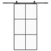 Ușă glisantă cu set de feronerie neagră 102x205 cm Sticlă ESG - WALTI WALTI