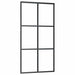Ușă glisantă cu set de feronerie neagră 102x205 cm Sticlă ESG - WALTI WALTI