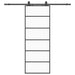 Ușă glisantă cu set de feronerie neagră 76x205 cm Sticlă ESG - WALTI WALTI