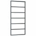 Ușă glisantă cu set de feronerie neagră 90x205 cm Sticlă ESG - WALTI WALTI